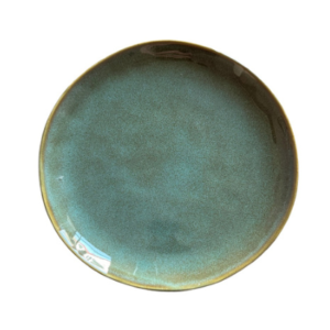 Farfurie ceramica verde