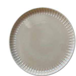 Farfurie ceramica bej