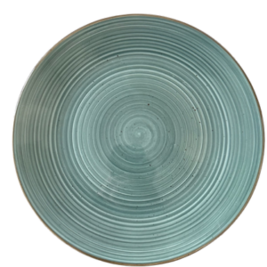Farfurie ceramica verde