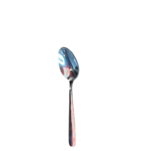 Lingurita argintie inox pentru cafea / 6 buc / set