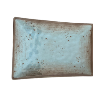 Platou melamina verde