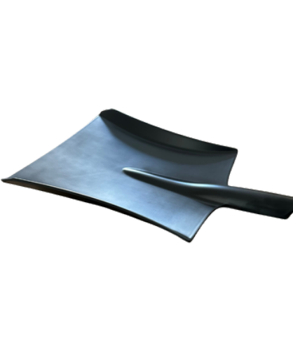 Platou negru melamina tip lopata
