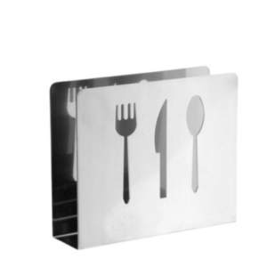 SUPORT SERVEȚELE INOX ARGINTIU