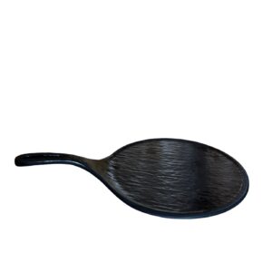 Platou negru melamina cu maner